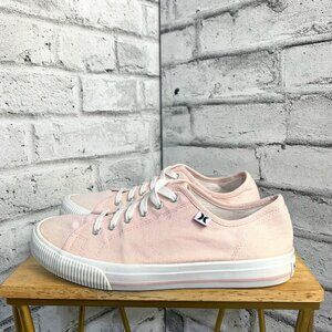 Hurley Ceta Pink White Canvas Shoes Sneakers